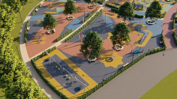 На красноярском острове Отдыха появится инклюзивный парк