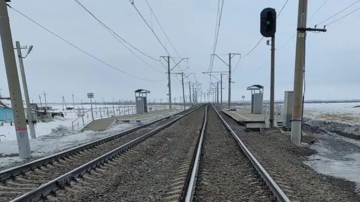Грузовой поезд сбил мужчину в Омской области