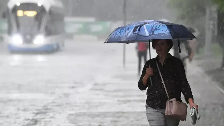 16 августа в Красноярском крае возможны грозы и сильные дожди