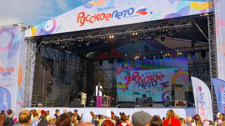 В Красноярске состоялся музыкальный фестиваль «Русское лето. ZаРоссию»