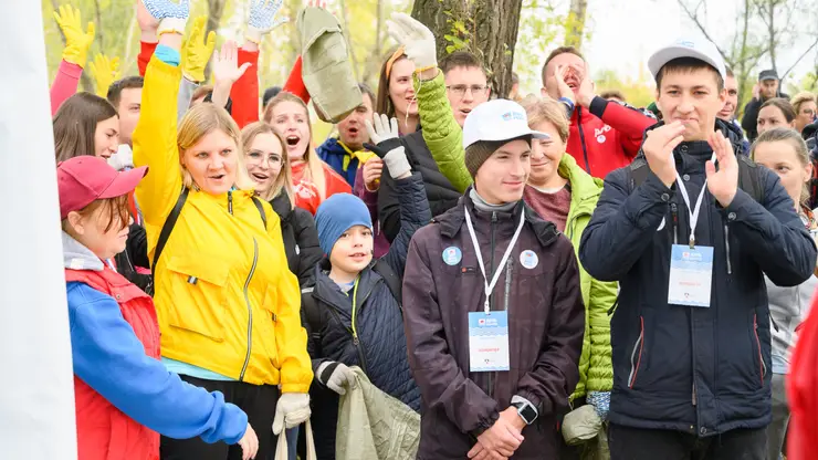 Красноярская рециклинговая компания приняла участие в экологическом  субботнике «День реки – 2022»
