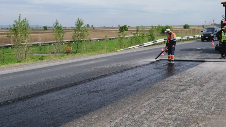В июле завершат ремонт трёх километров дороги Красноярск–Железногорск