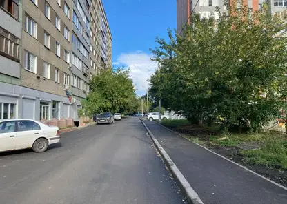 В Красноярске отремонтировали улицу Базарная