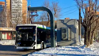В Красноярске на тестовые испытания вышли первые электробусы