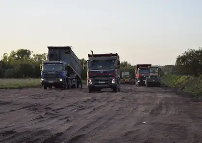 В Каратузском районе в Качульке началось строительство защитной дамбы