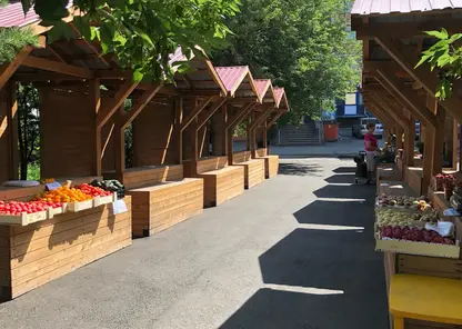 Более 150 мест для уличной торговли организовано в Советском районе Красноярска