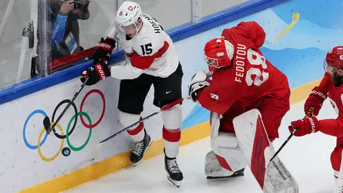 Сборная России по хоккею обыграла Швейцарию на Олимпиаде