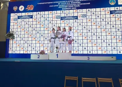 Спортсменки Красноярского края завоевали медали международных соревнований по дзюдо