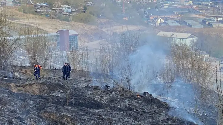 В Красноярском крае борьбу с пожарами брошены все силы МЧС