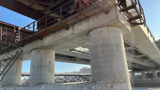 В Улан-Удэ новый мост соединил два берега реки