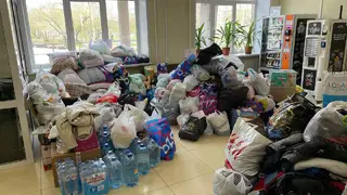 Десятки тонн гуманитарной помощи для погорельцев  собрали за день жители Красноярского края
