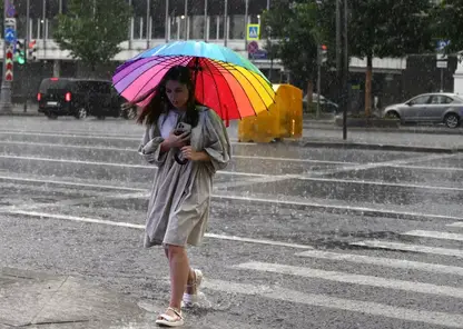 Пасмурная и дождливая погода ждёт жителей Красноярска на выходных