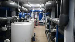 В Красноярском крае после реконструкции запустили в работу водозабор в Енисейске