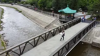 Мэр Красноярска дал название новому мосту через Качу