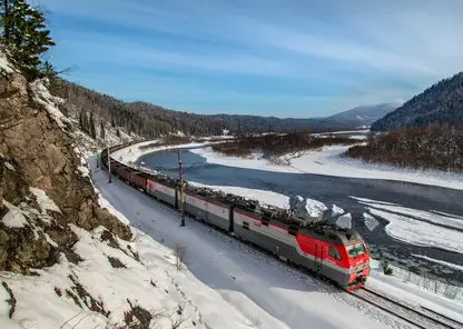 Красноярская железная дорога обеспечивает защиту от снежных лавин горных перегонов в Хакасии и Кемеровской области