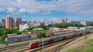 Городские электропоезда Красноярска в первом полугодии  перевезли почти миллион пассажиров 