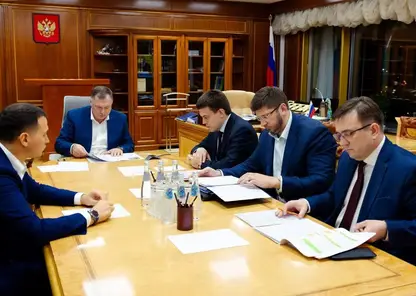Зампред правительства РФ Марат Хуснуллин провел рабочую встречу с губернатором Михаилом Котюковым