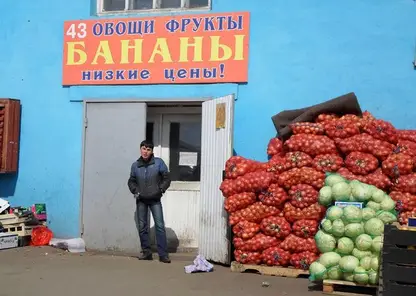 В Красноярске запретили въезд автомобилей на рынок «Южный»