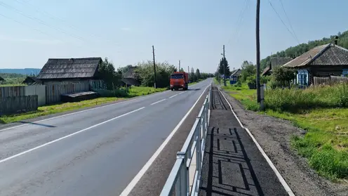 Дорожники восстановили 10 километров трассы «Саяны» в Курагинском районе