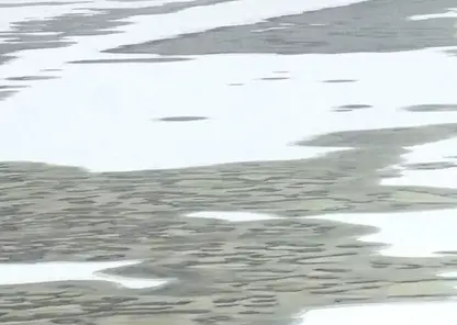 Красноярцев предупредили об опасности выхода на лёд