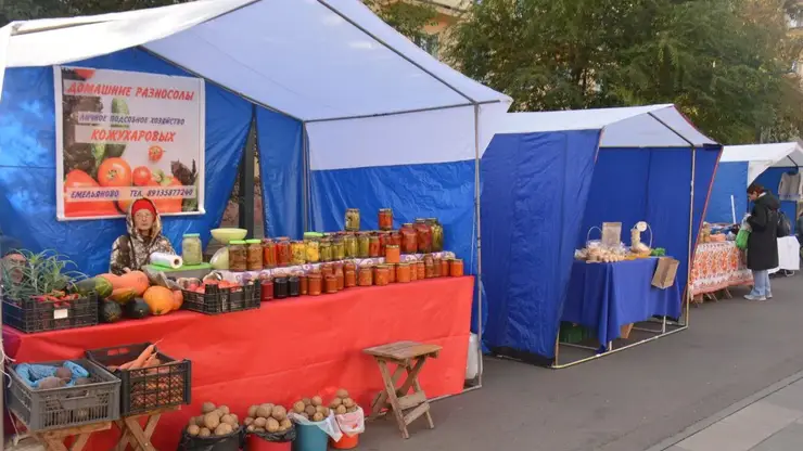 Три продовольственные ярмарки пройдут в Ленинском районе Красноярска в ноябре