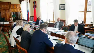 Губернатор Кемеровской области обсудил с проектировщиками строительство аэропорта в Шерегеше