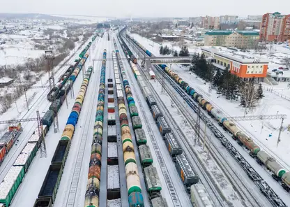 Погрузка на железной дороге в Красноярском крае выросла на 2,9% в январе-ноябре