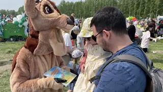 В Красноярске на острове Татышев прошёл семейный фестиваль «Первый. Детский»