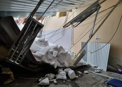 Прокуратура РФ организовала проверку в связи с обрушением крыши ТЦ в Усть-Илимске