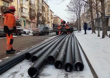 В Красноярске с 5 по 25 марта из-за замены труб перекроют участок улицы Красной Армии