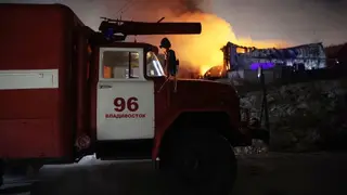 В Красноярске при пожаре в общежитии погиб человек
