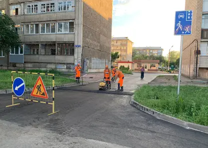 12 дворовых проездов к медучреждениям отремонтируют в Красноярске в 2023 году