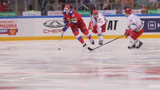 Сборная «Россия 25» в Красноярске разгромила белорусских хоккеистов