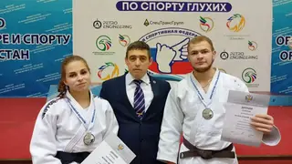 Красноярские дзюдоисты выиграли два серебра на чемпионате России в Каспийске