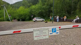 На «Красноярских Столбах» временно закрыли проезд для частного транспорта