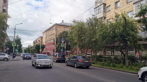  На нескольких улицах Красноярска для автовладельцев нанесут более удобную разметку