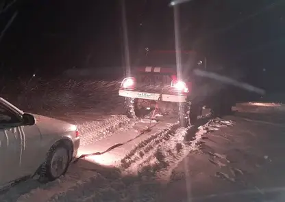 Спасатели из Алтайского края помогли автомобилисту выбраться из кювета