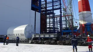 ОАО «РЖД» доставило в Красноярск специальное оборудование для модернизации ТЭЦ-3