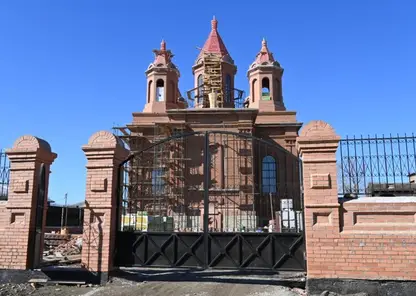 В Минусинске реставрируют Вознесенский храм