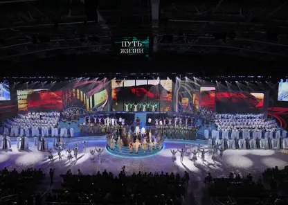 В Красноярске масштабным театрализованным концертом отпраздновали 200-летие Енисейской губернии