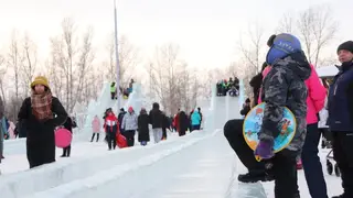 В Красноярске закрыли ледовый городок в Татышев-парке