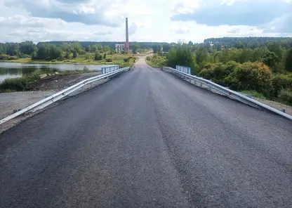 В Рыбинском районе отремонтировали мост за 9,5 млн рублей