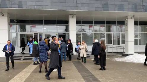 На Красноярском экономическом форуме объявили экстренную эвакуацию