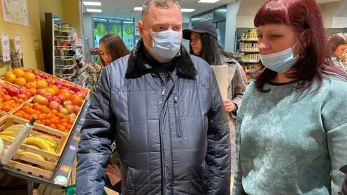 Юрий Швыткин проверил цены на продукты в красноярских супермаркетах