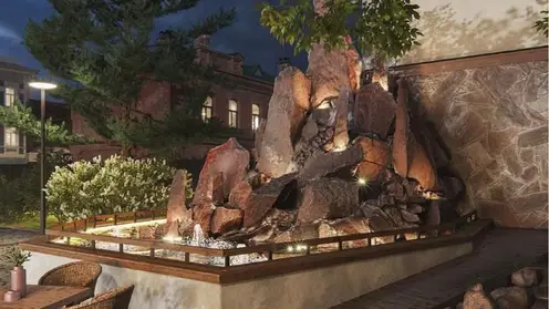 В красноярском сквере Пушкина заработает фонтан