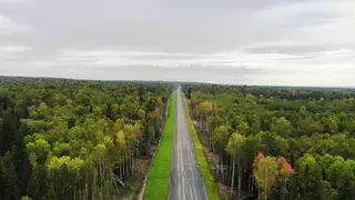 Рядом с поселком Высокогорский подходит к концу строительство новых дорог
