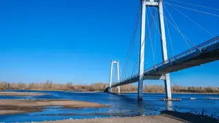 В Красноярске на метр увеличится уровень воды в Енисее к концу октября