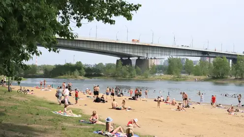 В Красноярске 21 августа завершится пляжный сезон в Татышев-парке