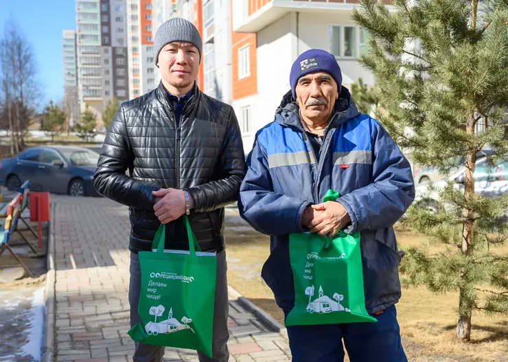 В Красноярске наградили «администраторов чистоты»