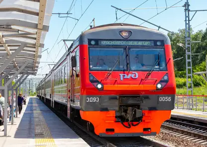 Пригородные поезда КрасЖД будут курсировать по измененному расписанию в связи с ремонтными работами